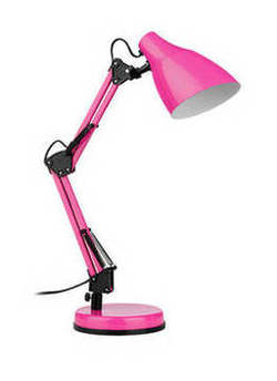 Hot Pink Adjustable Table Lamp.